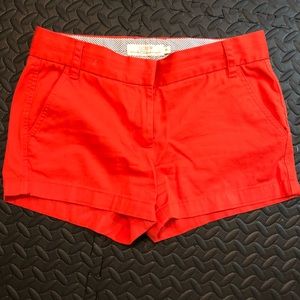 J. Crew 3in chino shorts